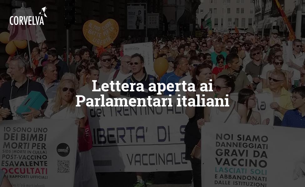 Lettera aperta ai Parlamentari italiani