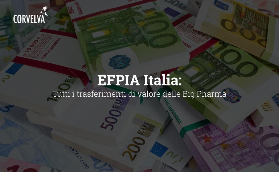 EFPIA Italia: Tutti i Trasferimenti di Valore delle Big Pharma