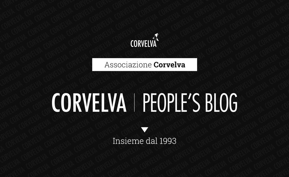 Nasce il blog del sito Corvelva: &quot;People's Blog&quot;