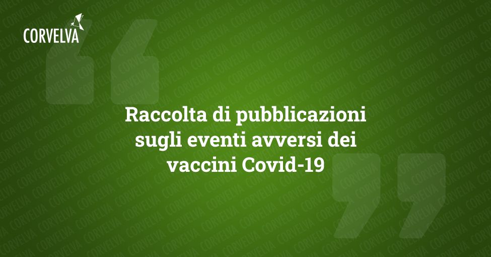 Raccolta di pubblicazioni sugli eventi avversi dei vaccini Covid-19