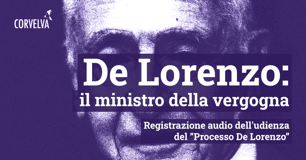 Processo De Lorenzo - Tutte le udienze