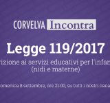 Legge 119/2017: Iscrizione ai servizi educativi per l'infanzia (nidi e materne)